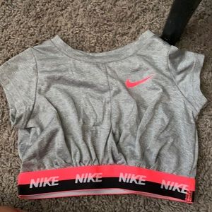 nike toddler cropped top